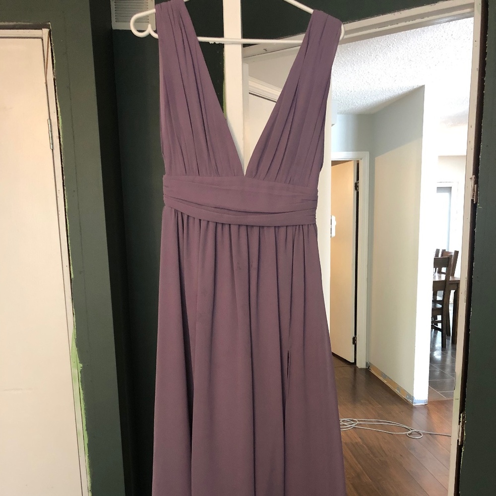 Lulus bridesmaid dress